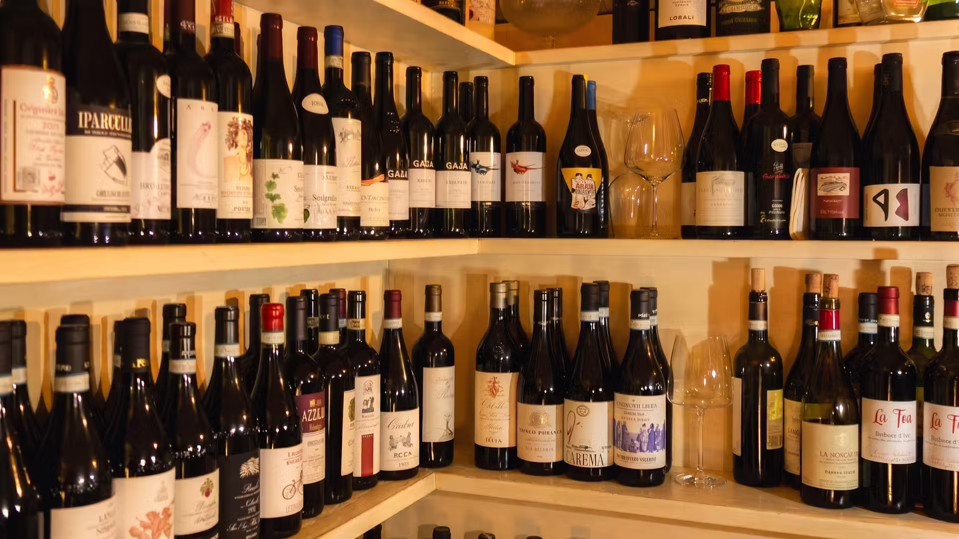 La cantina del ristorante